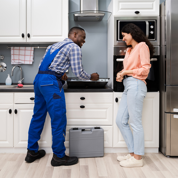 can you provide an estimate for cooktop repair before beginning any work in Delaplane